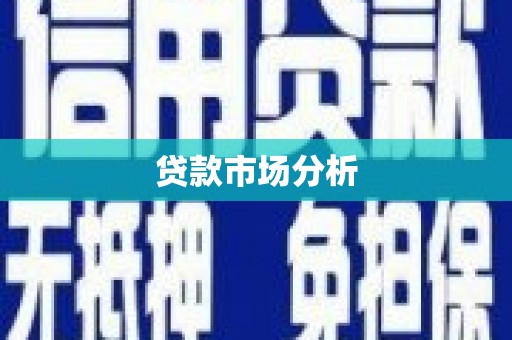民权贷款市场分析