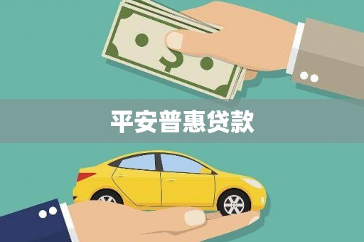 民权平安普惠贷款