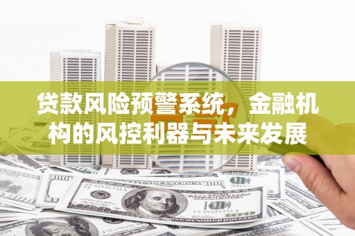 民权贷款风险预警系统，金融机构的风控利器与未来发展