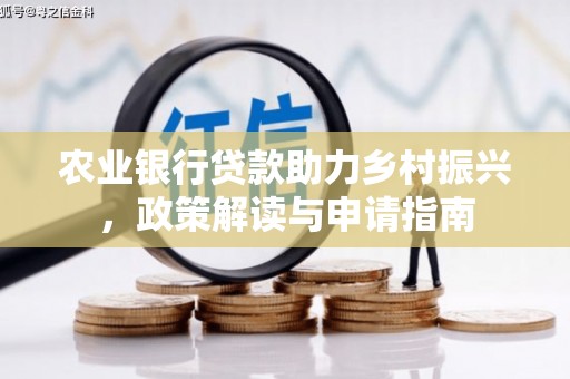 民权农业银行贷款助力乡村振兴，政策解读与申请指南