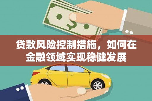 民权贷款风险控制措施，如何在金融领域实现稳健发展