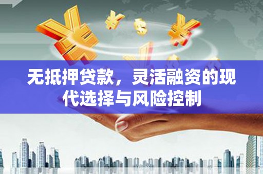 民权无抵押贷款，灵活融资的现代选择与风险控制