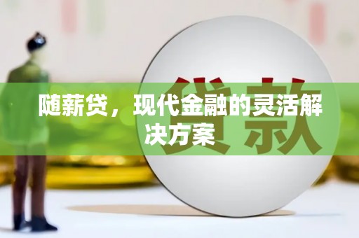 民权随薪贷，现代金融的灵活解决方案