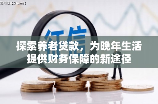 民权探索养老贷款，为晚年生活提供财务保障的新途径