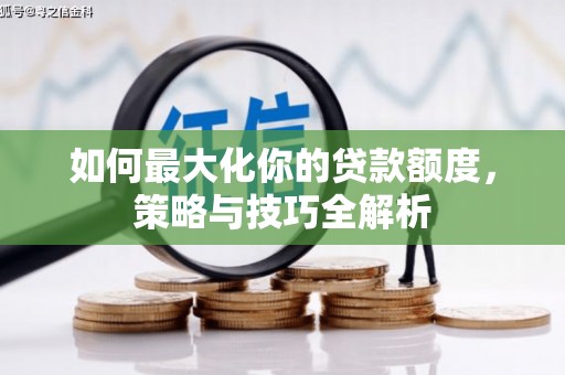 民权如何最大化你的贷款额度，策略与技巧全解析
