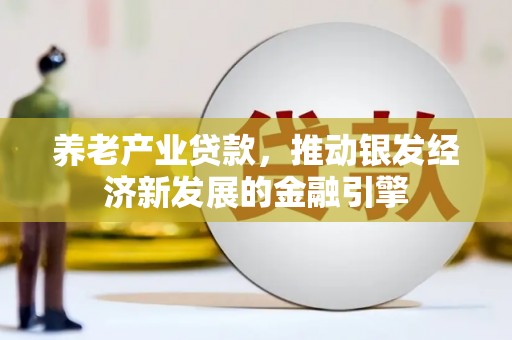 民权养老产业贷款，推动银发经济新发展的金融引擎