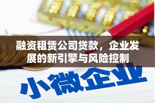 民权融资租赁公司贷款，企业发展的新引擎与风险控制