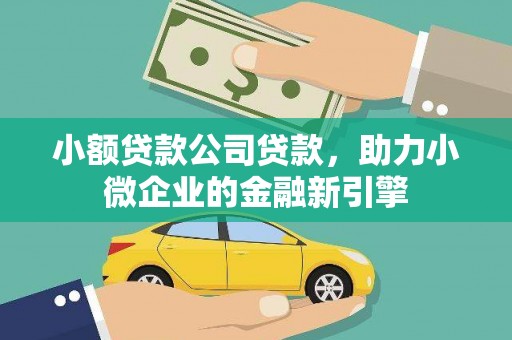 民权小额贷款公司贷款，助力小微企业的金融新引擎