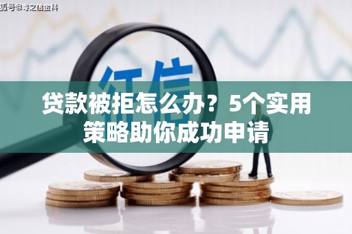 民权贷款被拒怎么办？5个实用策略助你成功申请