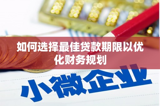 民权如何选择最佳贷款期限以优化财务规划