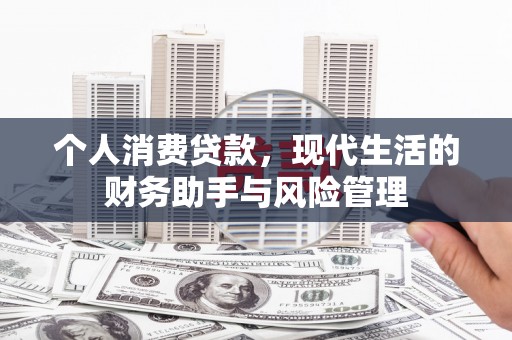 民权个人消费贷款，现代生活的财务助手与风险管理