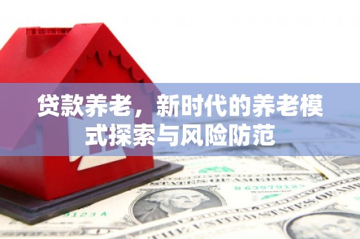 民权贷款养老，新时代的养老模式探索与风险防范