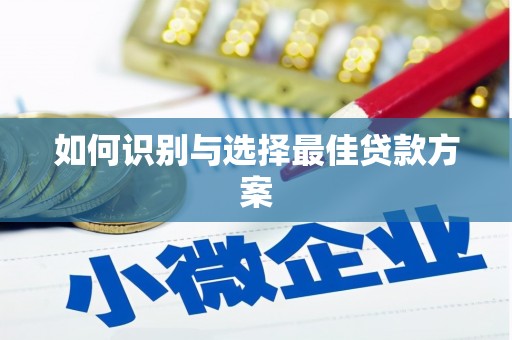 民权如何识别与选择最佳贷款方案